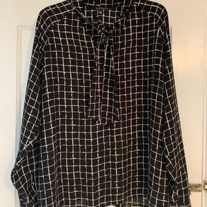 The Limited / Eva Longoria - Top / Blouse - B&W